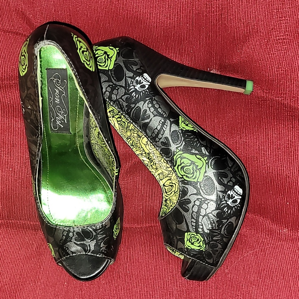 Iron Fist Platform Heels